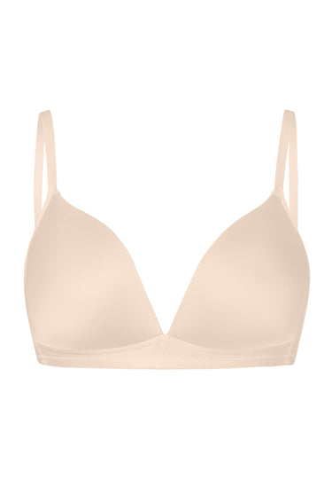 71071 Satin Deluxe Soft Cup Bra - 858 Natural
